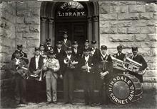 Cornet Band at Library